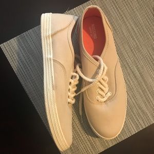 Tan shoes